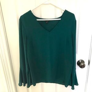 Banana republic forest green ALL TOPS 3/20$!